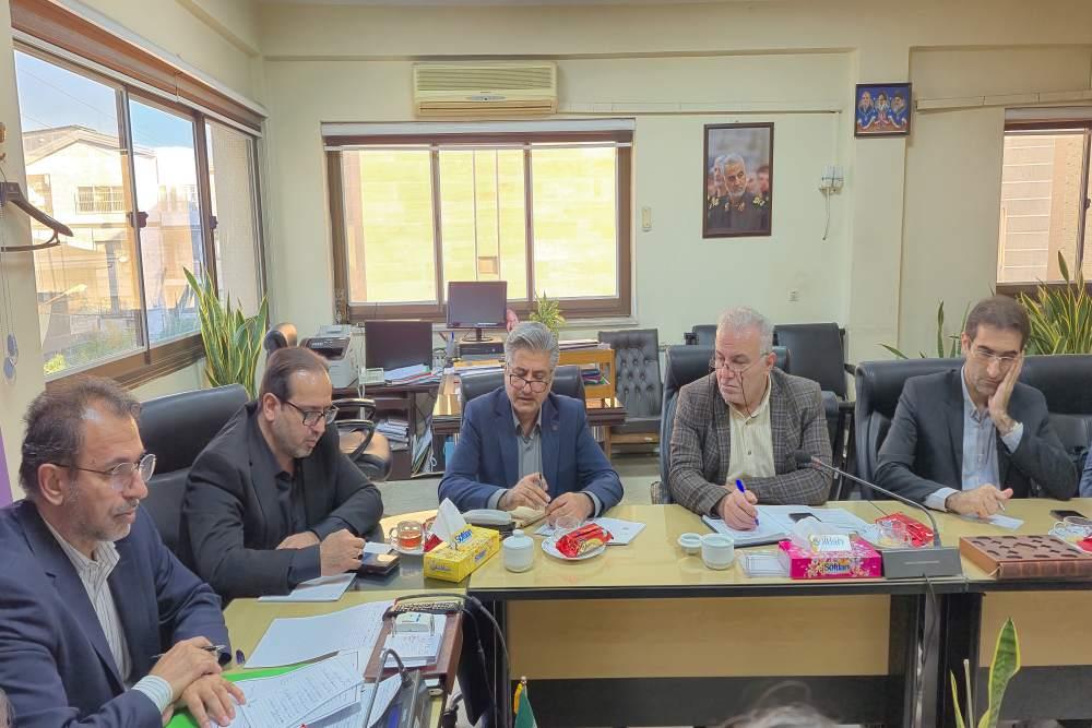 جلسه شورای راهبری مدیران فاوای مازندران در فرمانداری بهشهر