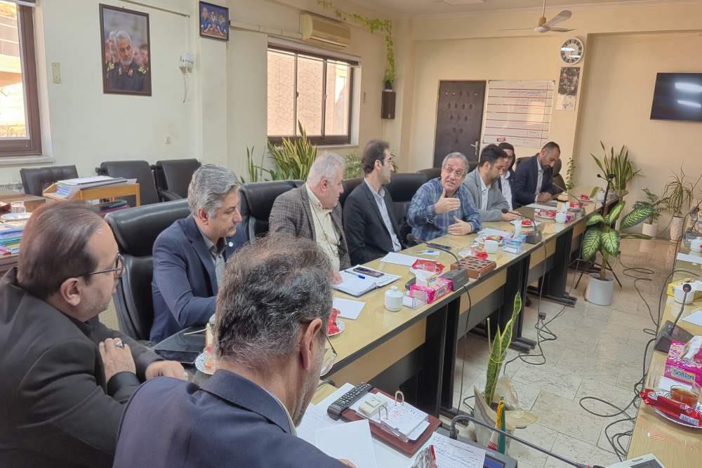 جلسه شورای راهبری مدیران فاوای مازندران در فرمانداری بهشهر