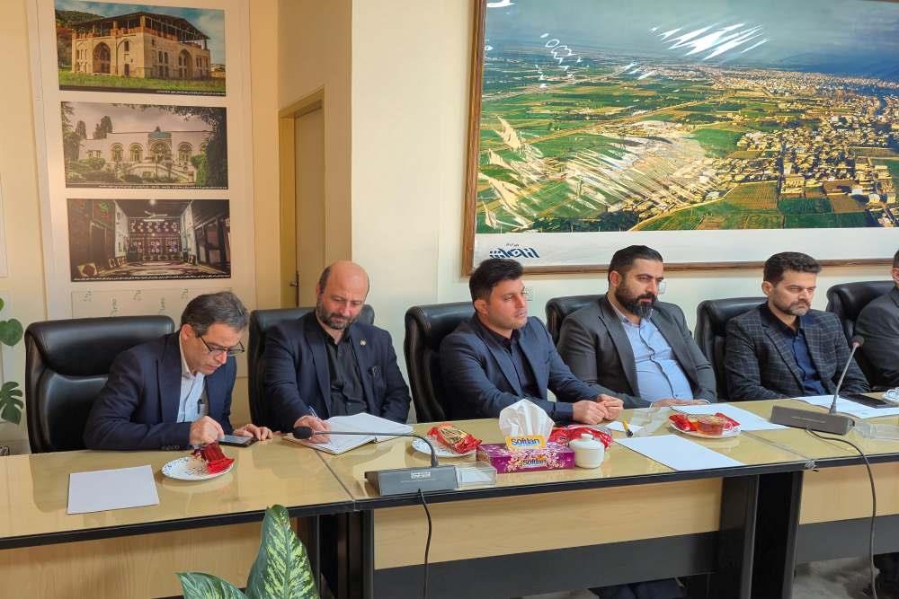 جلسه شورای راهبری مدیران فاوای مازندران در فرمانداری بهشهر