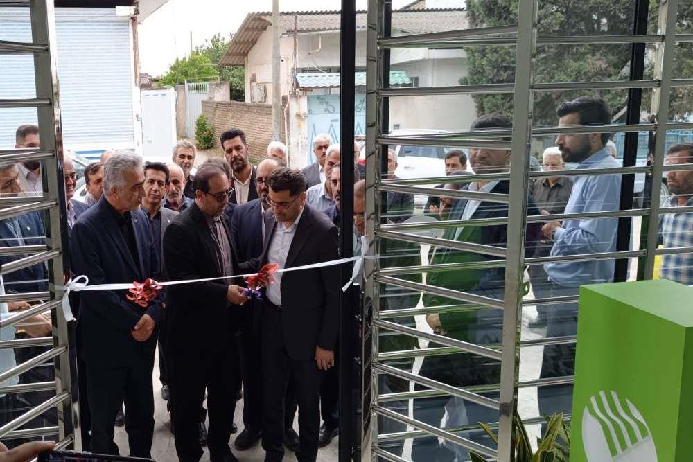 آیین افتتاح باجه روستایی پستبانک در استان مازندران همزمان با روز ارتباطات