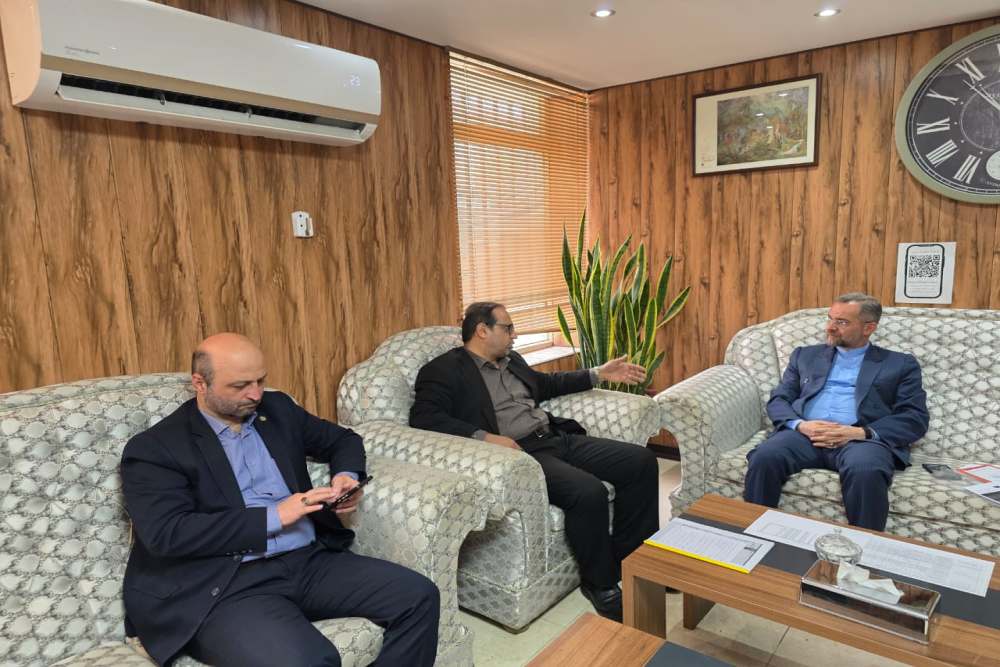نشست مدیرکل فاوای استان مازندران با دکتر حسن نتاج نماینده مردم بابل در مجلس شورای اسلامی