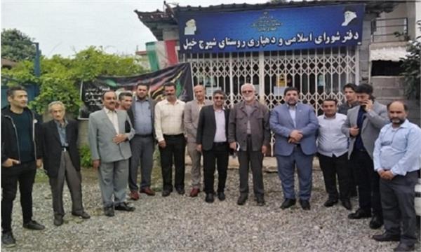 پایش ارتباطی ۱۲ روستا شهرستان تنکابن