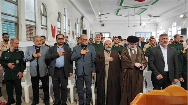 در پنجمین روز از هفته دفاع مقدس: آیین تجدید میثاق با آرمانهای انقلاب اسلامی و تجلیل از مقام شامخ شهدای گرانقدر نظام مقدس جمهوری اسلامی در گلزار شهدای ملامجدالدین ساری برگزار شد