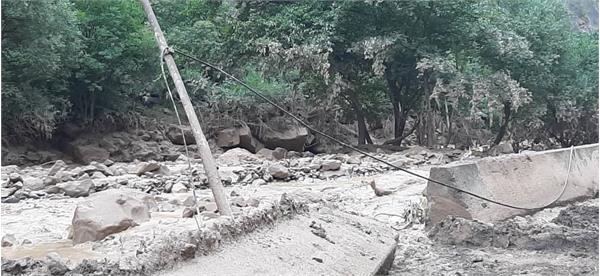 ارتباطات روستاهای شهرستان چالوس برقرار شد.