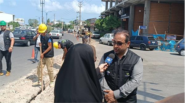 بازدید میدانی از آخرین وضعیت تیم های فنی و عملیاتی اجرای پروژه فیبر نوری FTTx در بابلسر