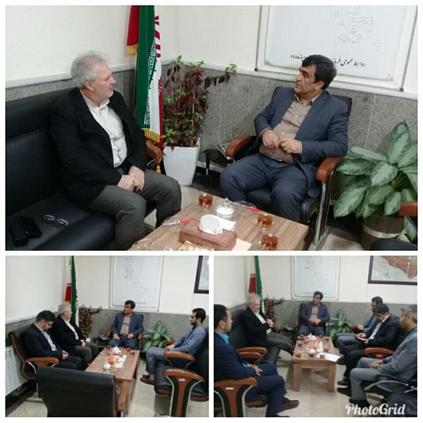 برگزاری نشست مشترک مدیرکل ICT استان و فرماندار شهرستان میاندورود با محوریت بررسی وضعیت ارتباطی این شهرستان