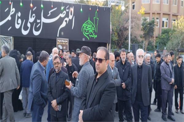 برگزاری مراسم گرامیداشت ایام فاطمیه با حضور مدیران و کارکنان مجموعه ارتباطات استان مازندران