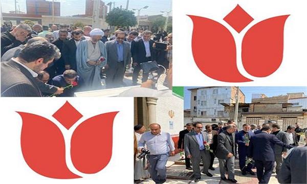 مدیرکل ارتباطات و فناوری اطلاعات مازندران در گلزار شهدا شهرستان ساری حضور یافت
