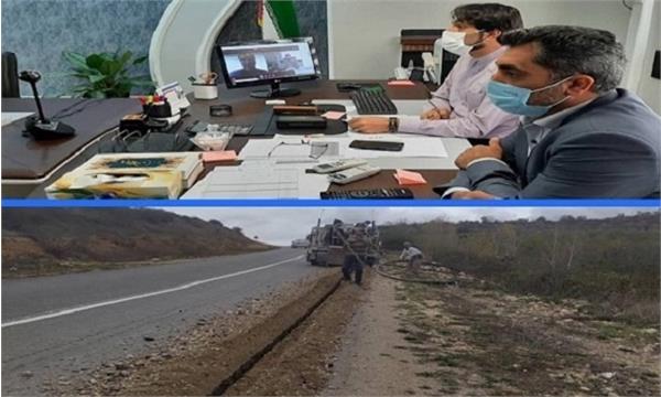 آزمایش و تحویل پروژه فیبر USO شهرستان گلوگاه به طول ۷۰ کیلومتر