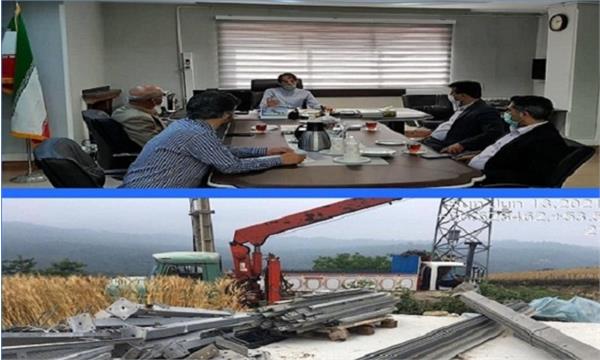 نصب دو سایت جدید در شهرستان نکاء