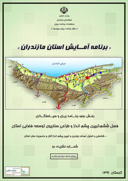 شرکت اداره کل در جلسه آمایش استان مازندران