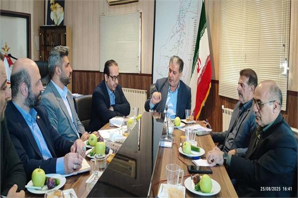 پنجمین جلسه شورای راهبری توسعه ارتباطات استان مازندران در چالوس برگزار شد