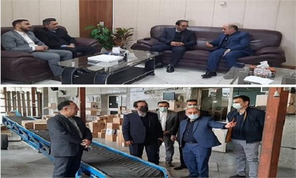 بازدید نوروزی از فعالیت های اداره کل پست مازندران