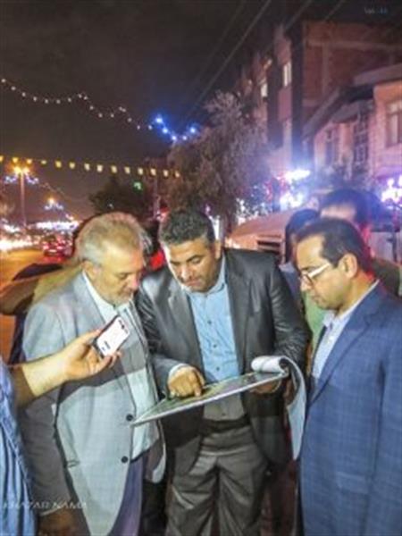 بازدید مدیر کل ارتباطات و فناوری اطلاعات استان از روند اجرایی پروژه فیبر نوری شهر ساری