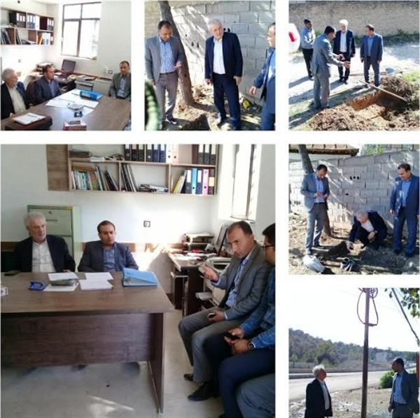 بررسی وضعیت ارتباطی  سه روستای شهرستان نکا