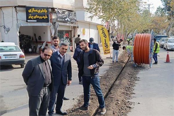150 کیلومتر حفاری در طرح فیبر نوری منازل و کسب و کارها در  استان مازندران از ابتدای دولت چهاردهم