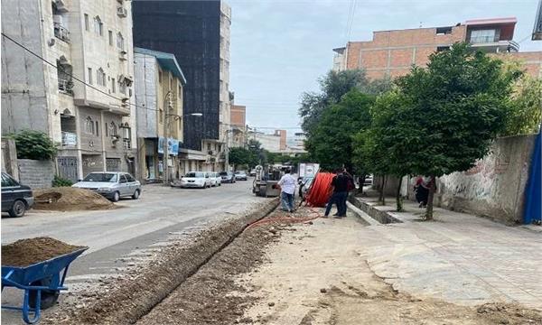 عملیات اجرایی احداث طرح فیبر نوری منازل و کسب و کارها در شهرستان نکاء آغاز شد
