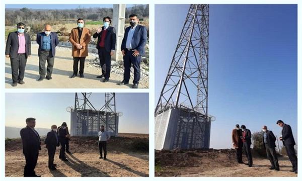 اتصال پنج روستا بخش مرکزی میاندرود به شبکه ملی اطلاعات