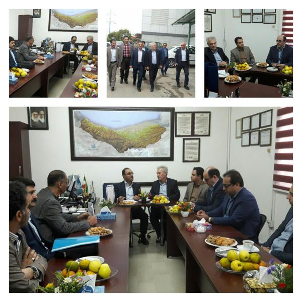 بازدید میدانی و برگزاری نشست در راستای رفع مشکل ارتباطی بیمارستان شهید زارع شهرستان ساری