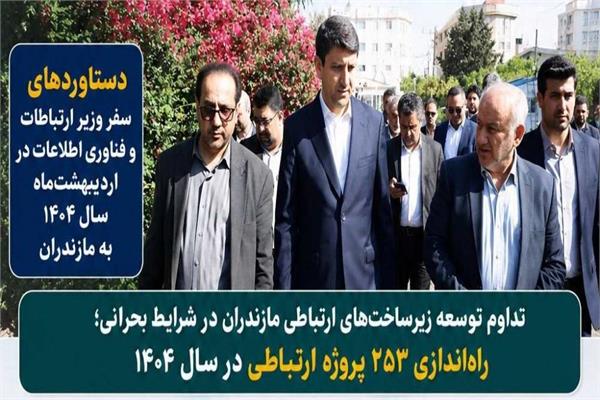 راه‌اندازی ۲۵۳ پروژه ارتباطی در سال ۱۴۰۴/ احیای پارک فاوای استان پس از ۴سال وقفه