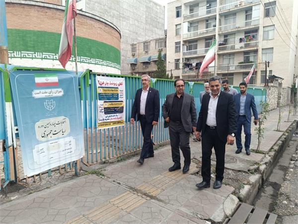 حضور پرشور مدیران و کارکنان حوزه ارتباطات استان مازندران در پای صندوق های رای