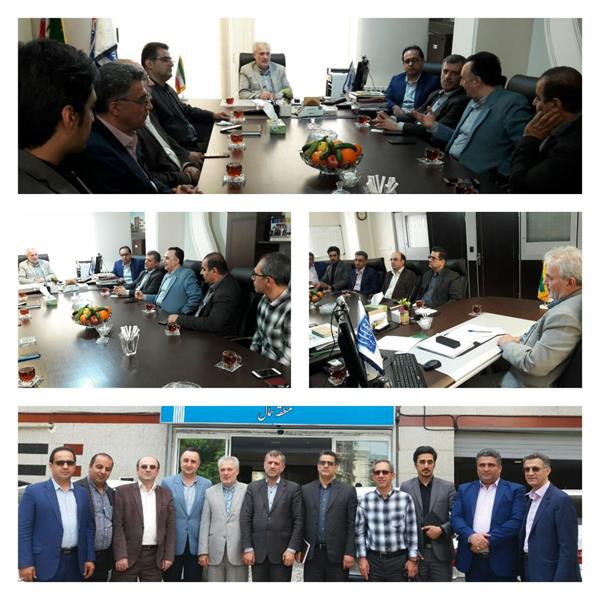 برگزاری نشست مدیرکل ارتباطات و فناوری اطلاعات مازندران با رییس و اعضای هیئت رییسه سازمان نظام صنفی رایانه ای استان