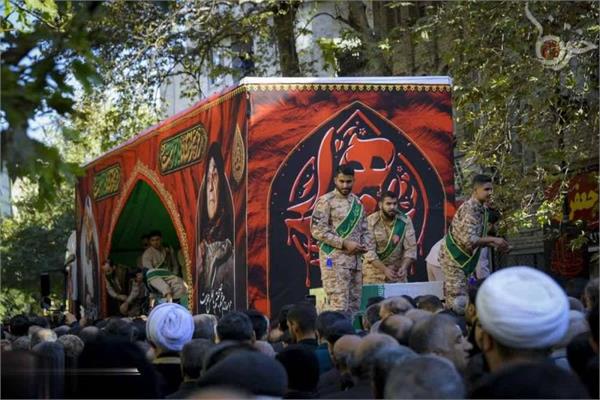 حضور پرشور مدیران و کارکنان حوزه فاوای مازندران در آیین تشییع باشکوه ۱۰ شهید گمنام دفاع مقدس در ساری