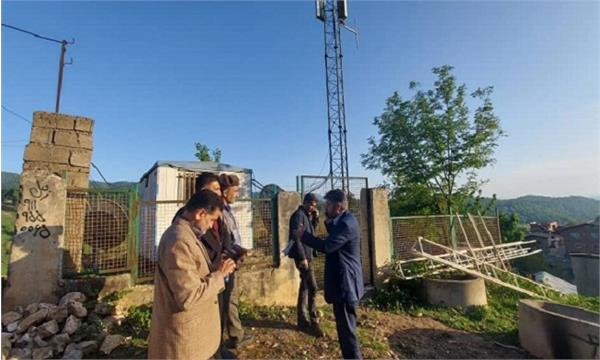 برخورداری ۳۰۰ خانوار ساروی از خدمات نوین ارتباطی