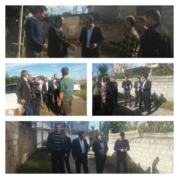 حضور معاون ICT استان در روستاهای موارم کلا و اوجی تلار از توابع شهرستان قائمشهر