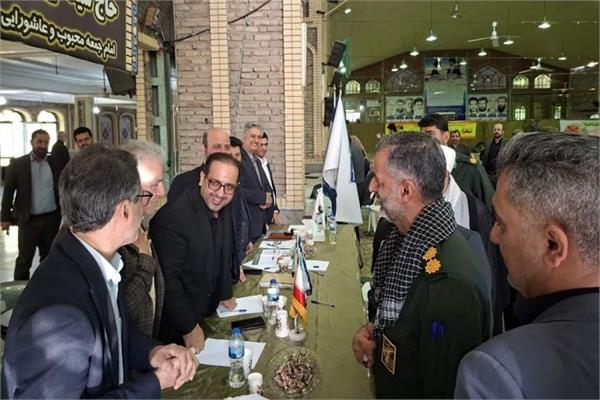 میز خدمت حوزه فاوای استان مازندران در مصلی بهشهر برگزار شد