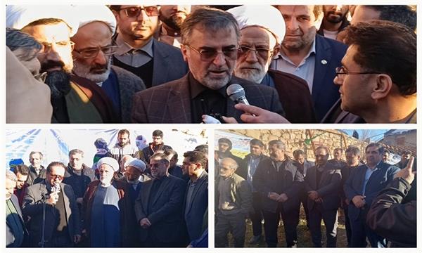 گلوگاه نخستین منطقه سبز ارتباطی در دولت سیزدهم/ آیین بهره برداری از چهار پروژه ارتباطی شهرستان گلوگاه